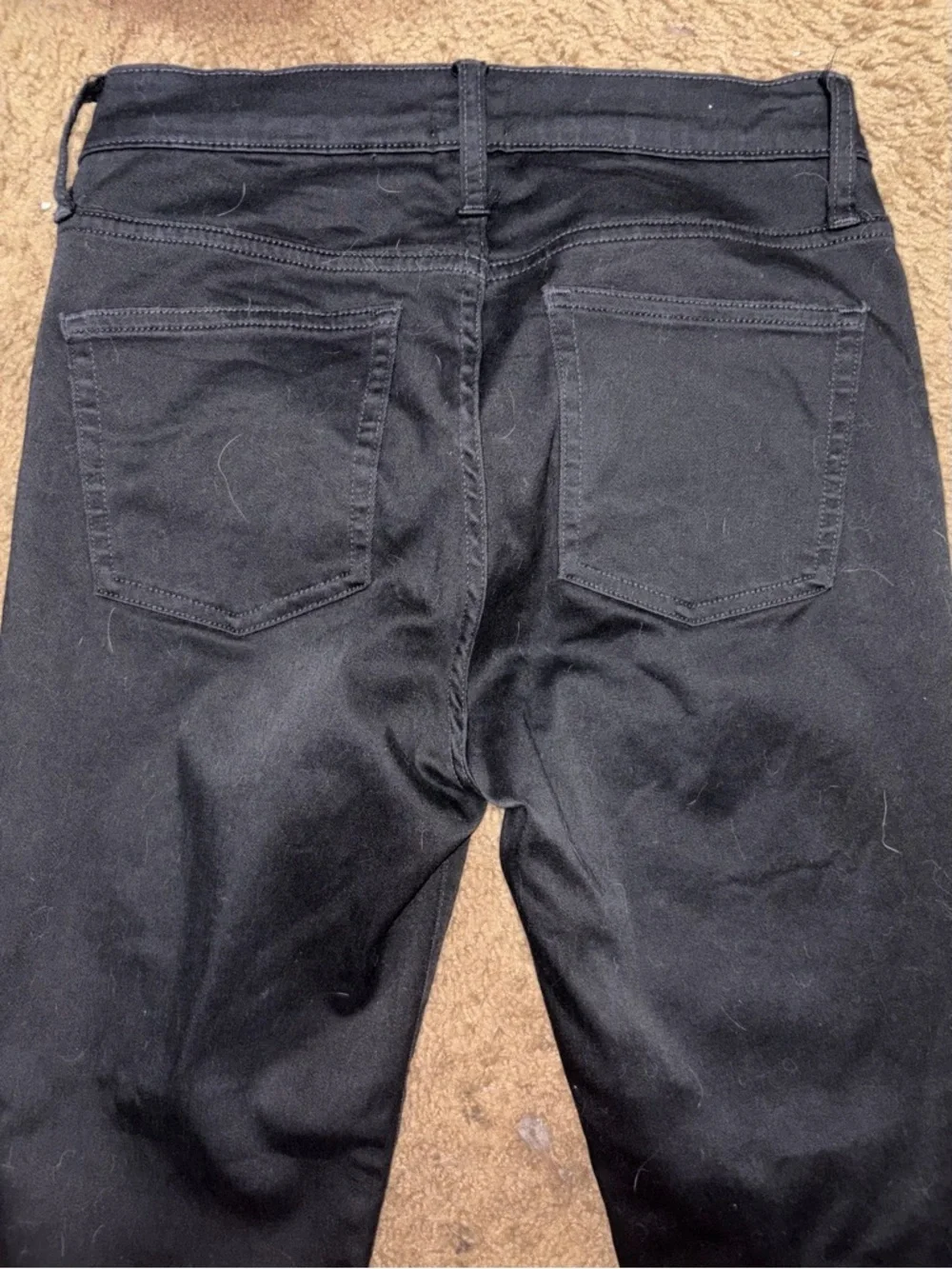 J. Crew Black Cropped Slim Ankle Jeans Size 29